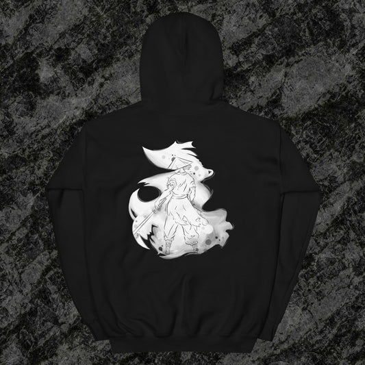 Black Samurai's Shadow Hoodie