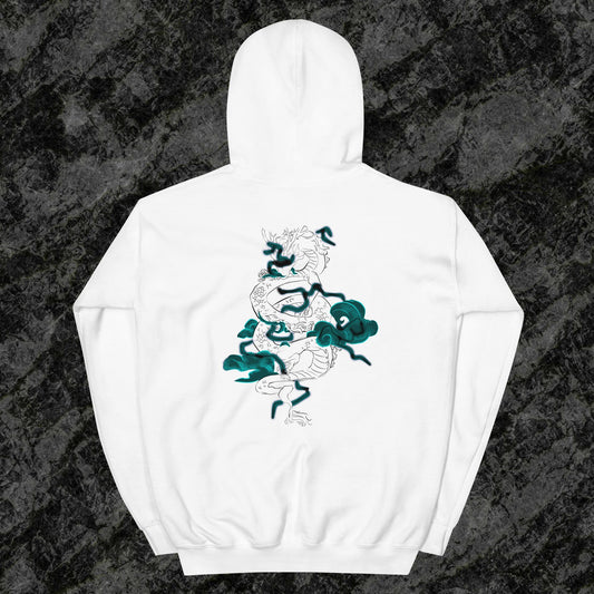 White Dragon Hoodie