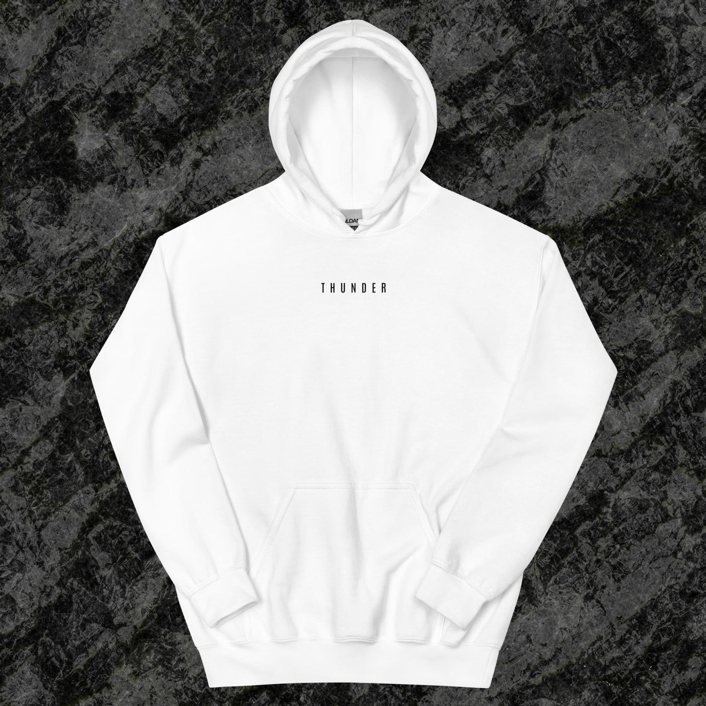 White Samurai's Shadow Hoodie